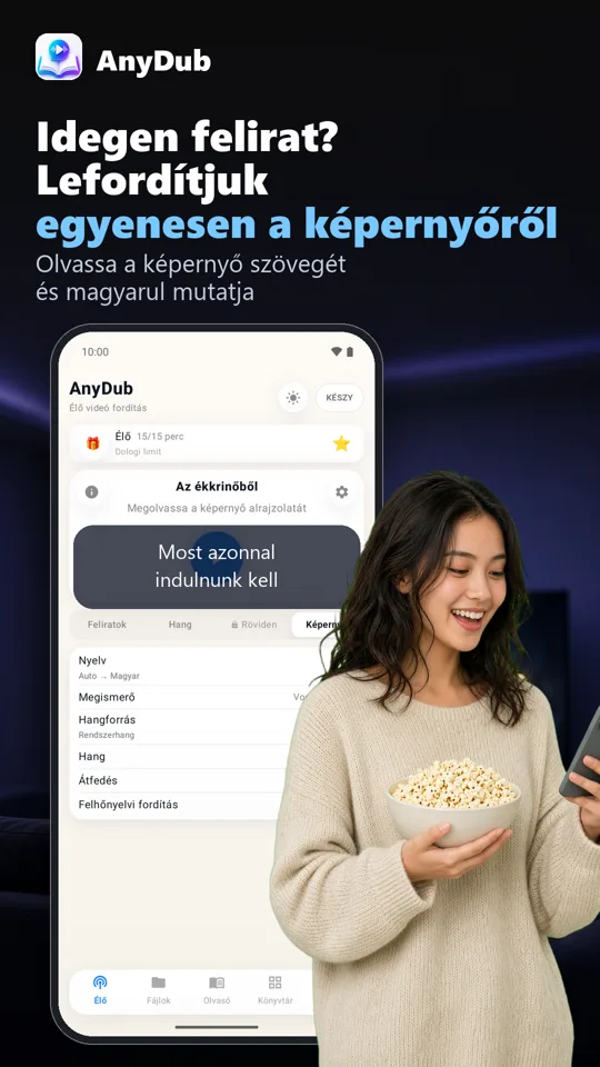 AnyDub: Videó és PDF fordító: képernyőkép 3