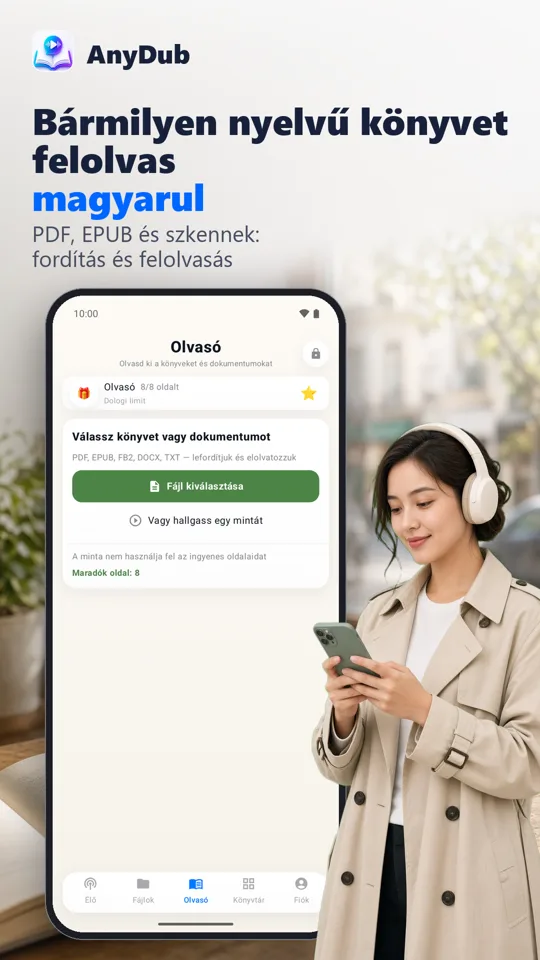 AnyDub: Videó és PDF fordító: képernyőkép 4