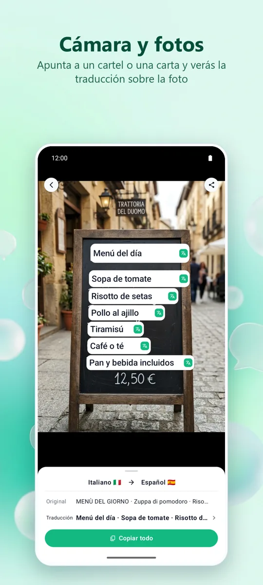 Bubble Translate: captura de pantalla 2