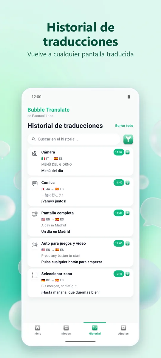 Bubble Translate: captura de pantalla 4