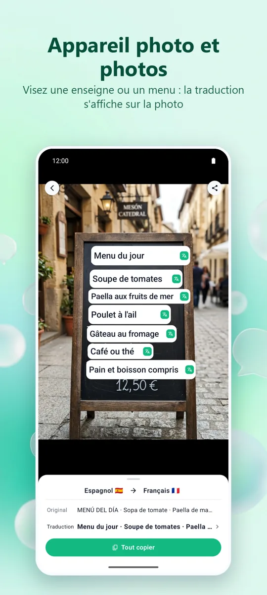 Bubble Translate: capture d'écran 2