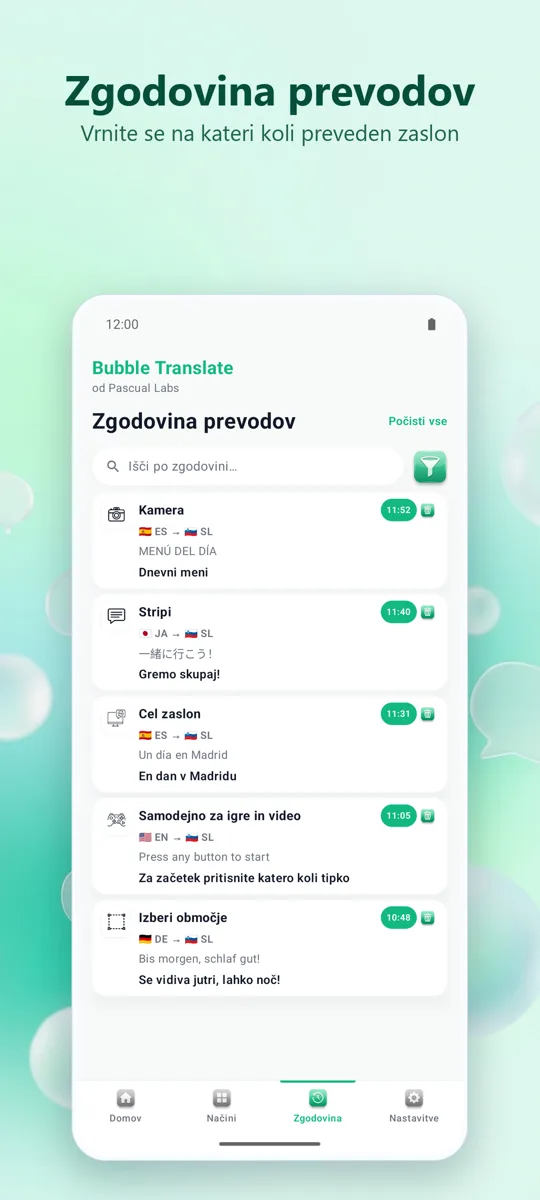 Bubble Translate: posnetek zaslona 4