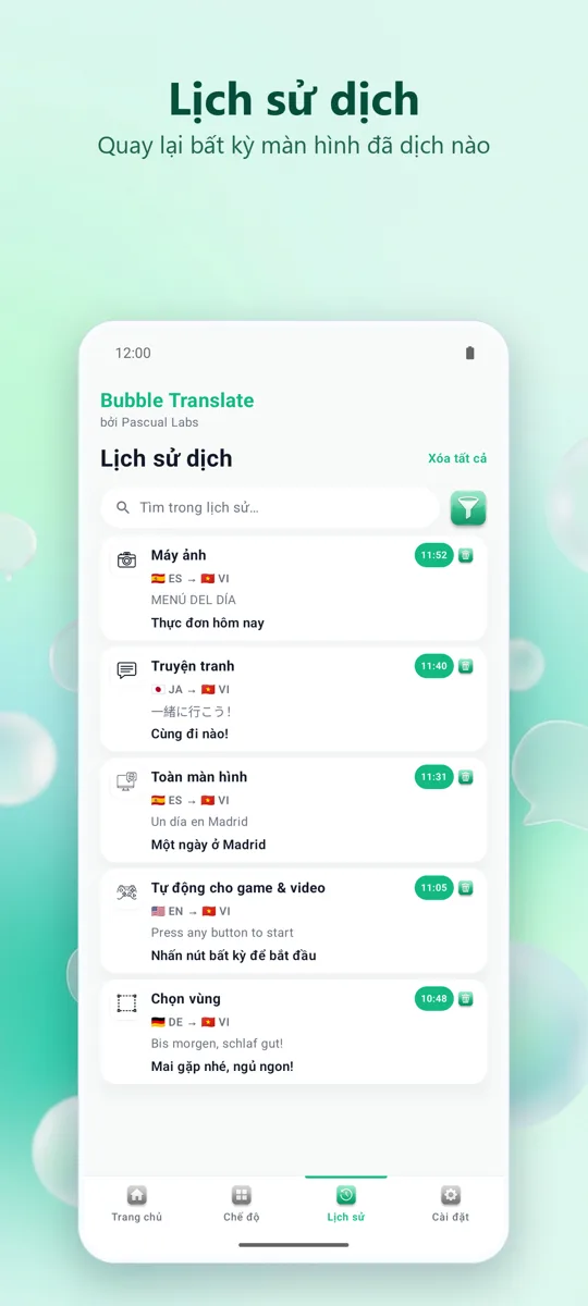 Bubble Translate: ảnh chụp màn hình 4