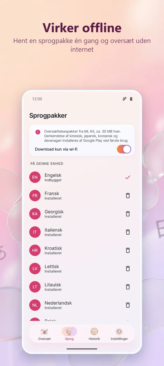 Kameraoversætter: Foto: skærmbillede 4