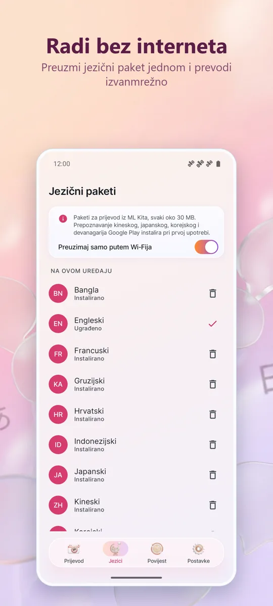 Prevoditelj kamerom: Foto: snimka zaslona 4