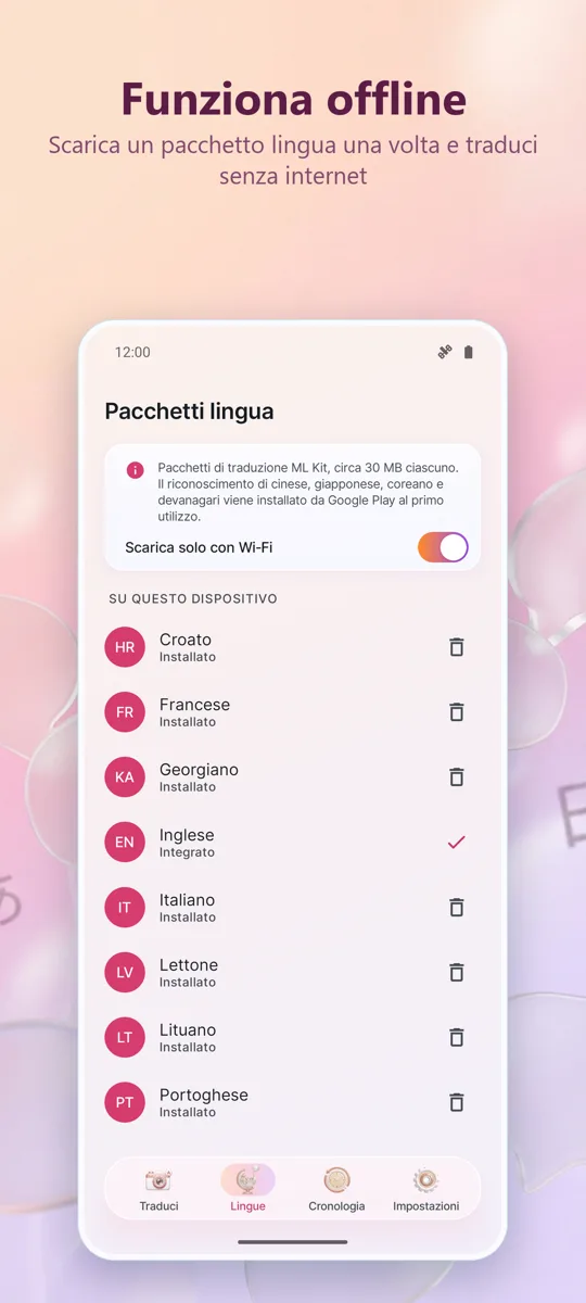Traduttore Fotocamera: Foto: screenshot 4