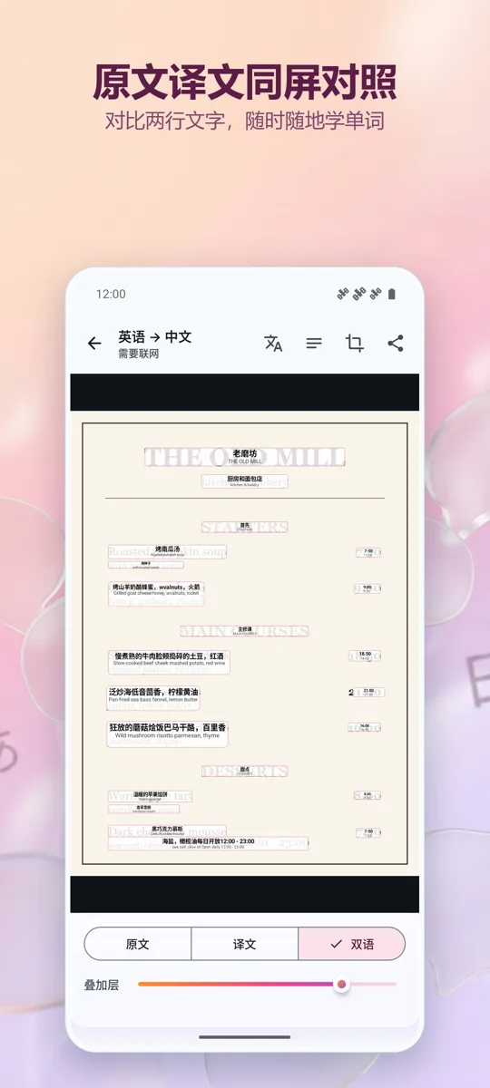 相机翻译：照片: 
