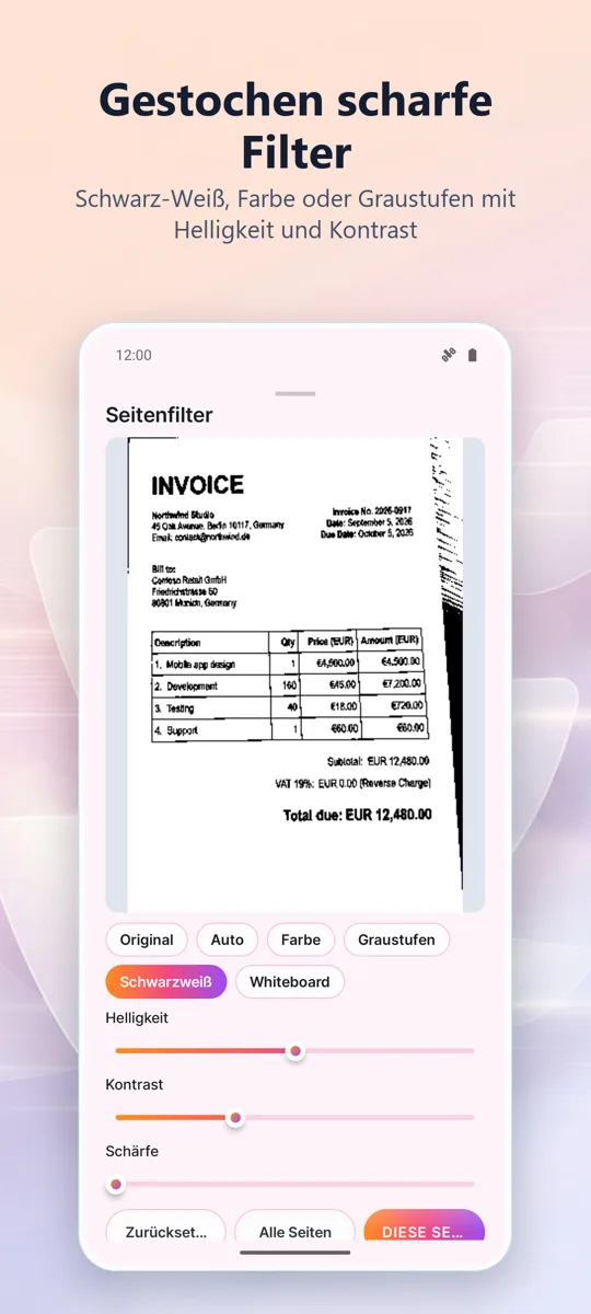 Dokumentenscanner: PDF Scan: Screenshot 3