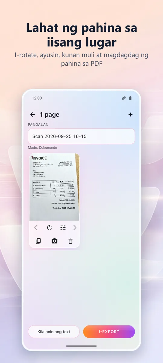 Scanner ng Dok: PDF Scan: screenshot 2