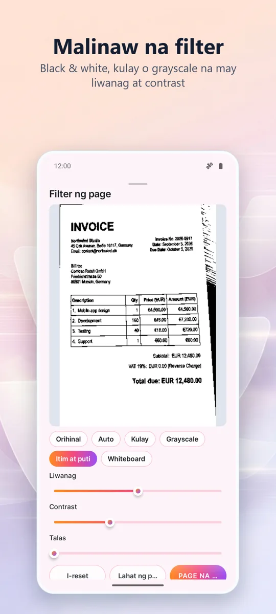 Scanner ng Dok: PDF Scan: screenshot 3