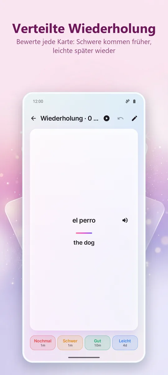 Flashcards: Lernen mit System: Screenshot 3