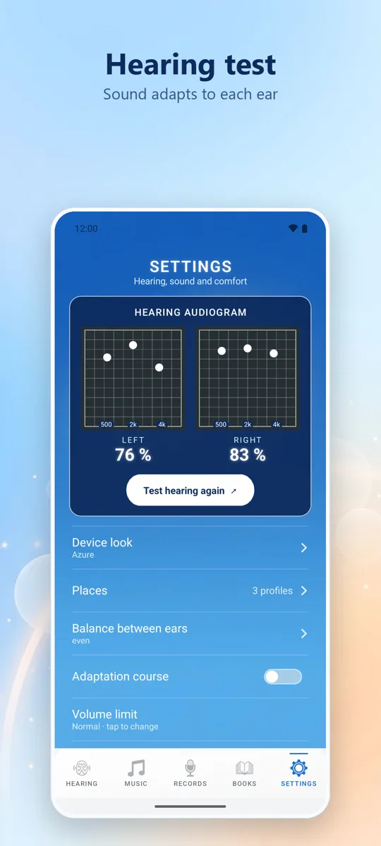 Hearing+: screenshot 4