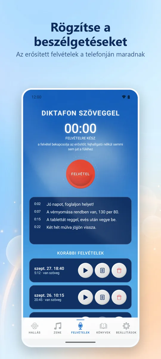 Hearing+: képernyőkép 3