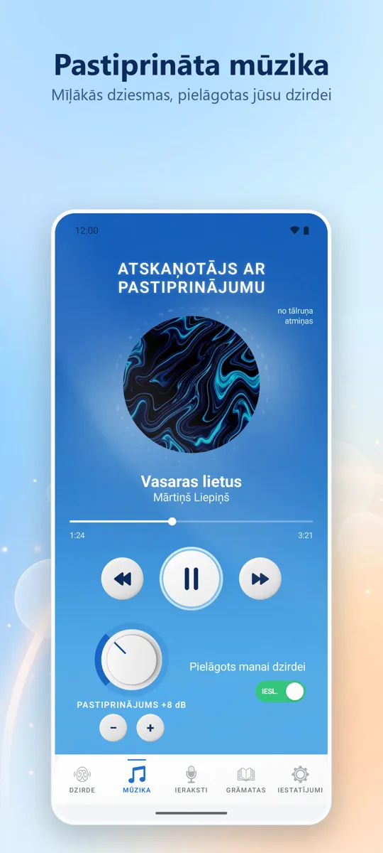 Hearing+: ekrānuzņēmums 2