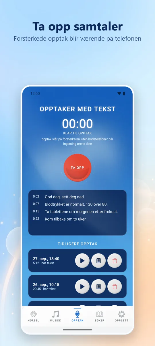 Hearing+: skjermbilde 3