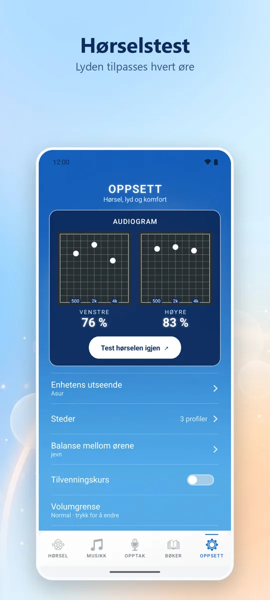 Hearing+: skjermbilde 4