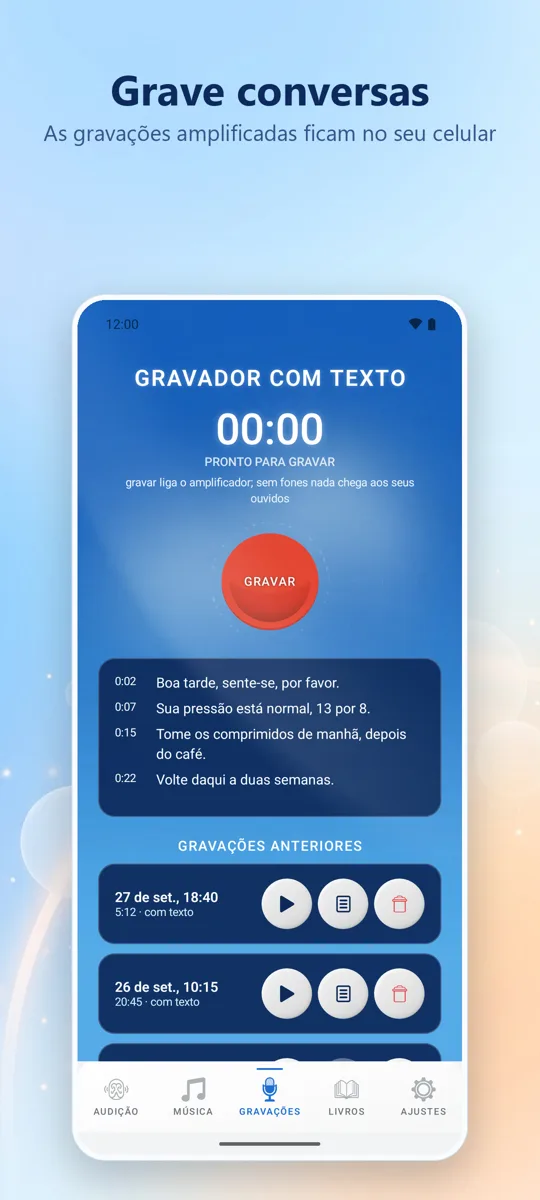Hearing+: captura de tela 3