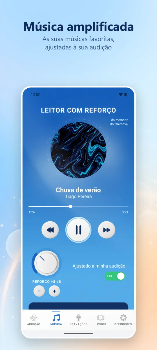 Hearing+: captura de ecrã 2