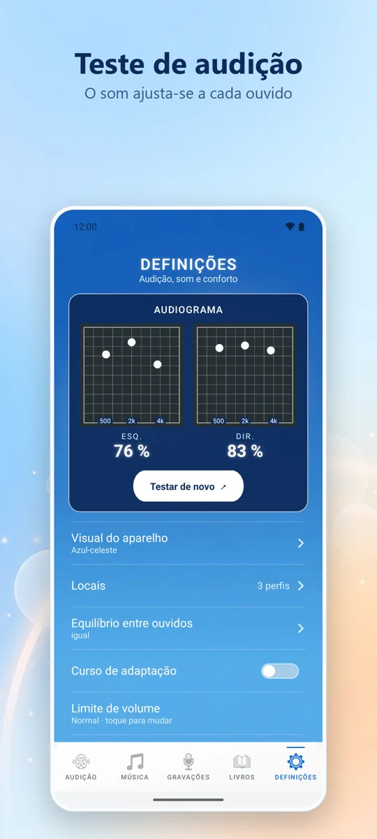 Hearing+: captura de ecrã 4