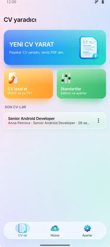 Rezyume Hazırlayan: CV Maker