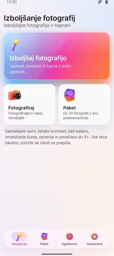 Izboljšaj Slike: Popravi Foto