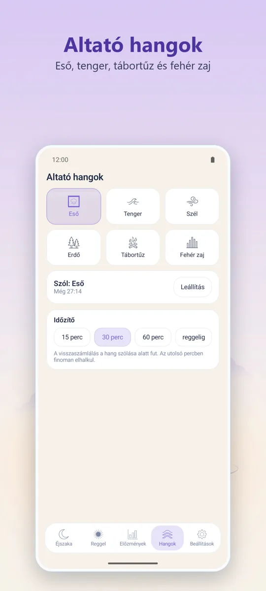 Éjszakai diktafon: képernyőkép 4