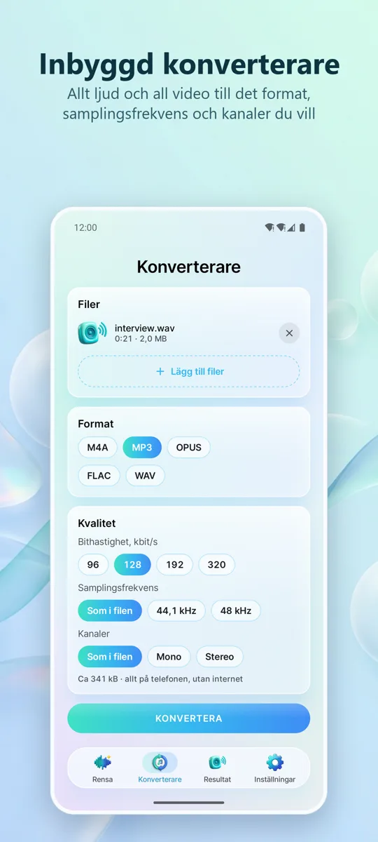 Brusborttagare: Rent Ljud: skärmbild 4
