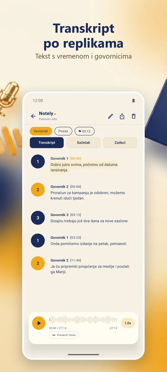 Notely: snimka zaslona 2
