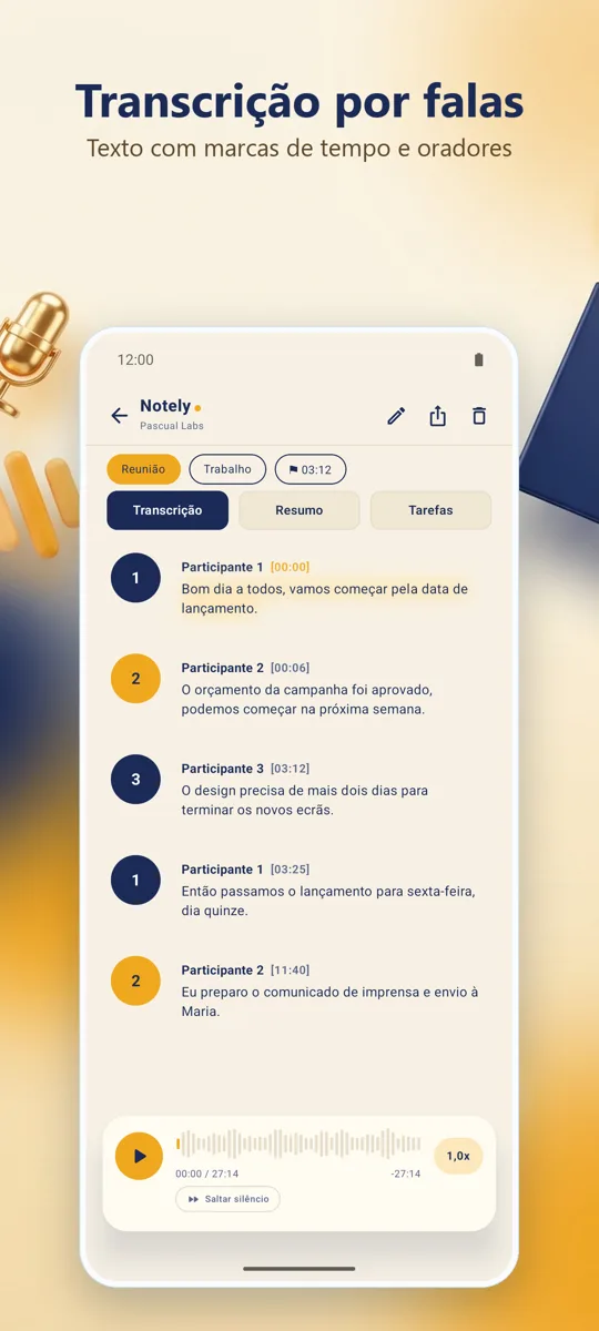 Notely: captura de ecrã 2