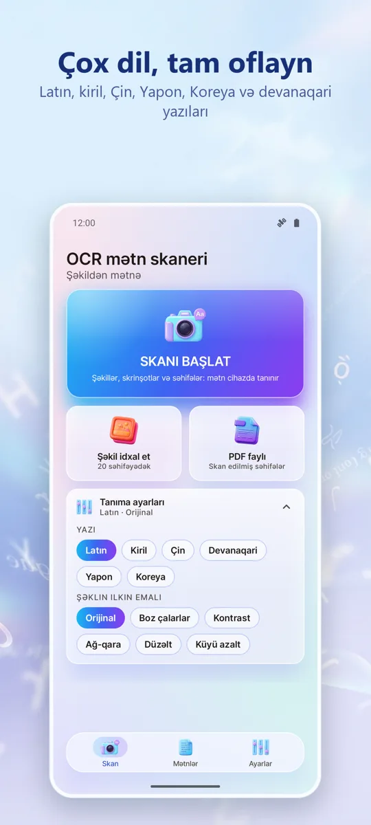 OCR Skanner: Şəkildən Mətnə: ekran görüntüsü 4