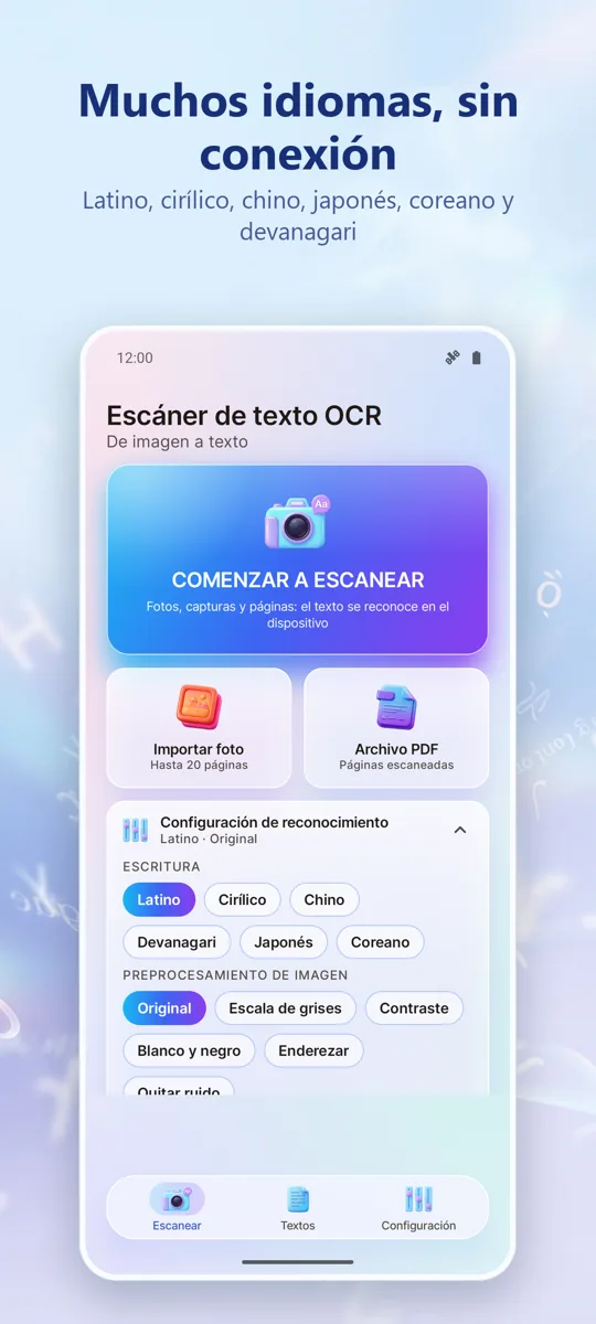 OCR Escáner: Imagen a texto: captura de pantalla 4