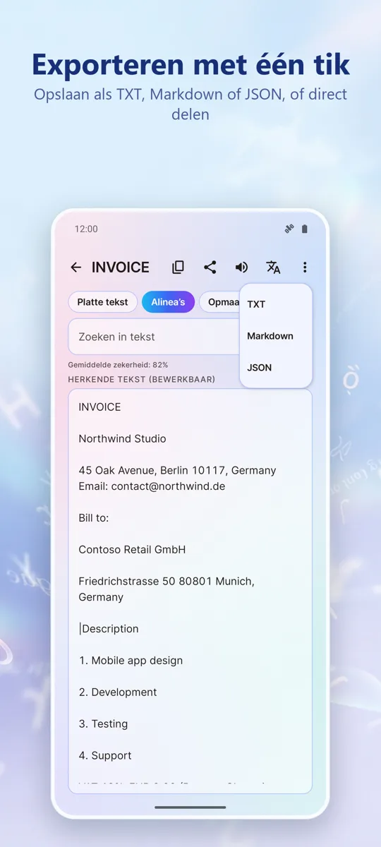 OCR Scanner: schermafbeelding 3