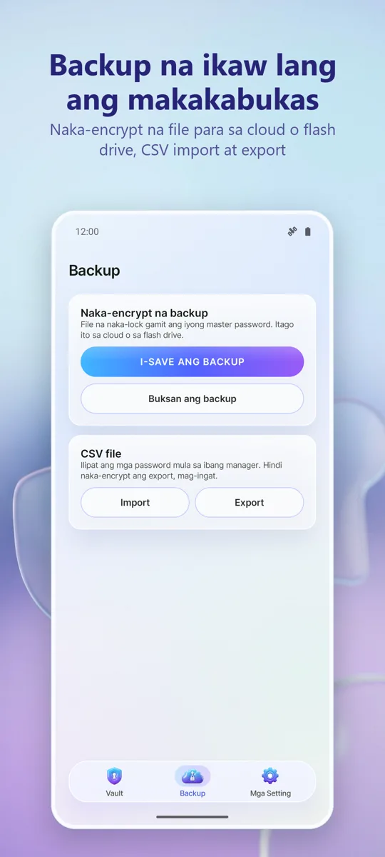 Tagapamahala ng Password: screenshot 2