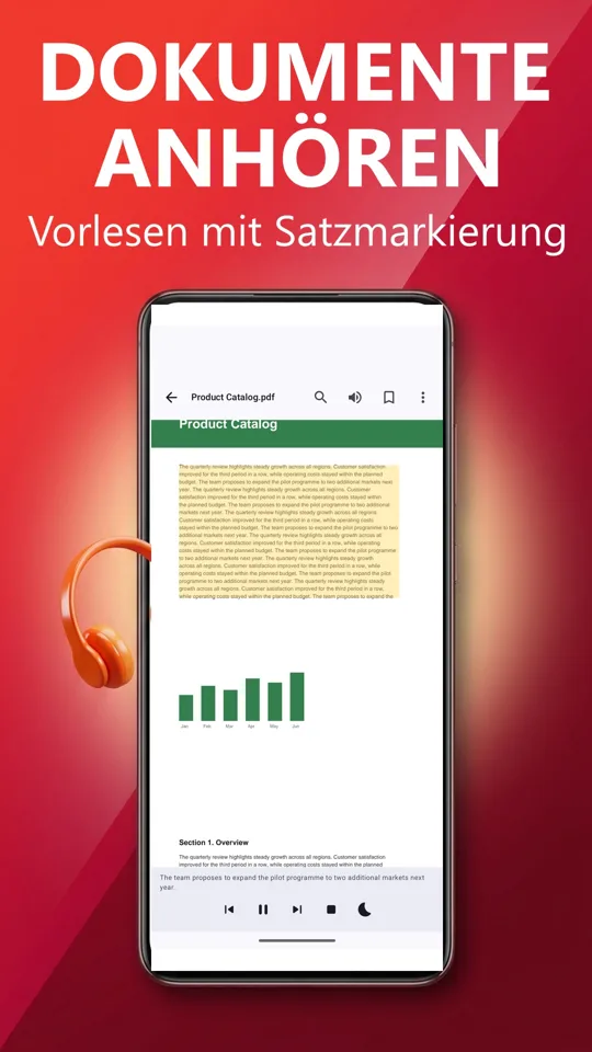 PDF Reader: Übersetzen & Hören: Screenshot 3