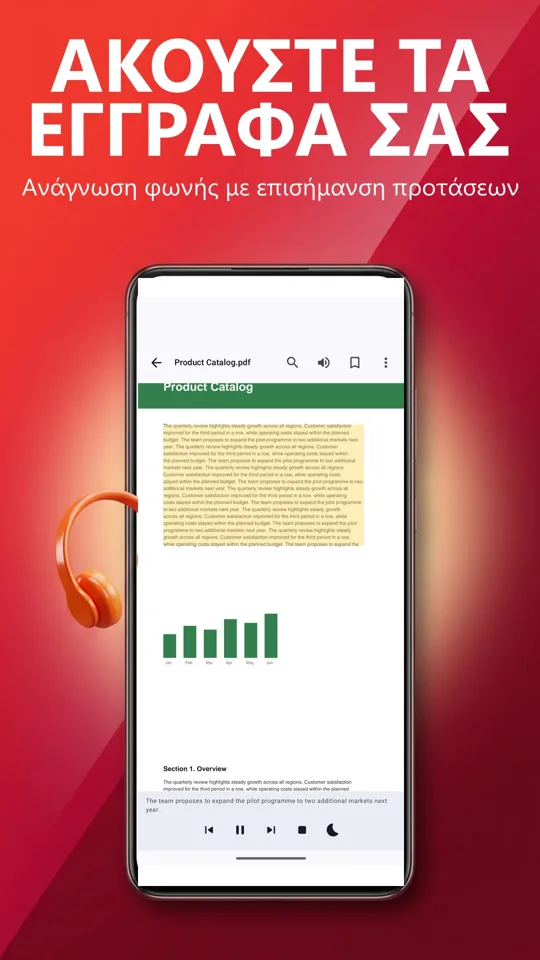 PDF Reader: μετάφραση, φωνή: στιγμιότυπο οθόνης 3