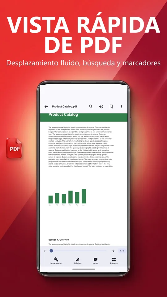 Lector PDF: traducir y leer: captura de pantalla 2