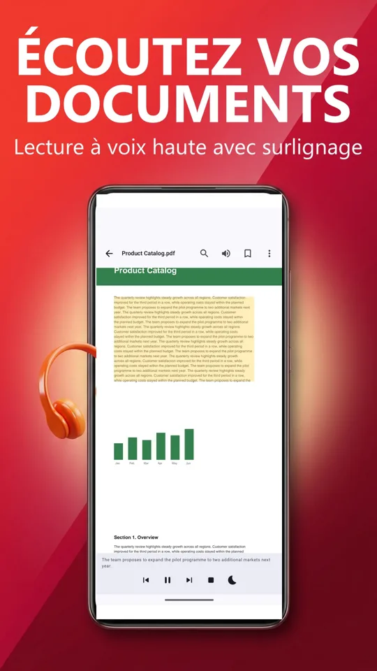 Lecteur PDF : traduire, lire: capture d'écran 3