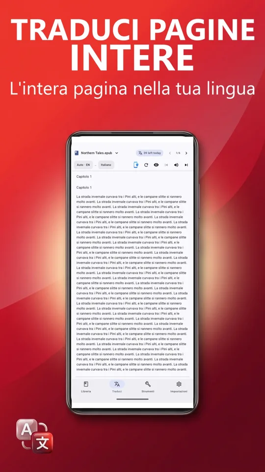 Lettore PDF: traduci e leggi: screenshot 4