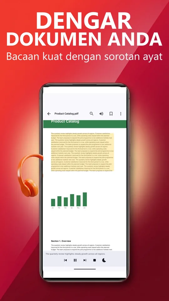 Pembaca PDF: terjemah, suara: tangkapan skrin 3