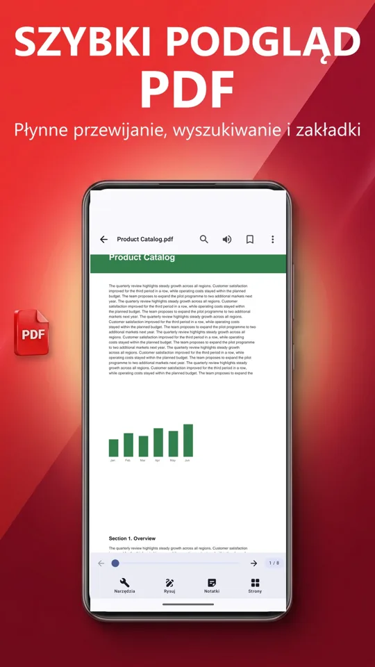 Czytnik PDF: tłumacz, czytaj: zrzut ekranu 2