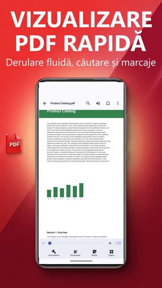 Cititor PDF: traducere, voce: captură de ecran 2
