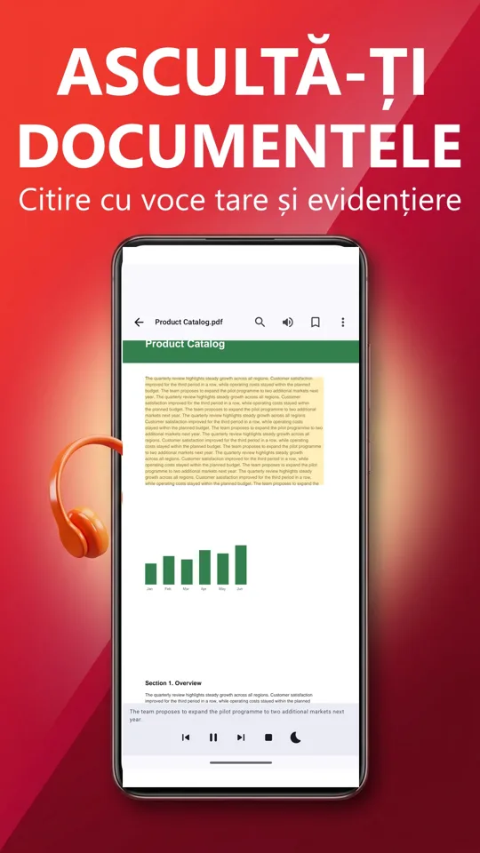 Cititor PDF: traducere, voce: captură de ecran 3
