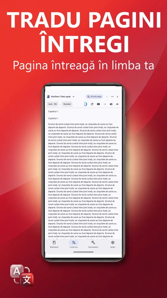 Cititor PDF: traducere, voce: captură de ecran 4