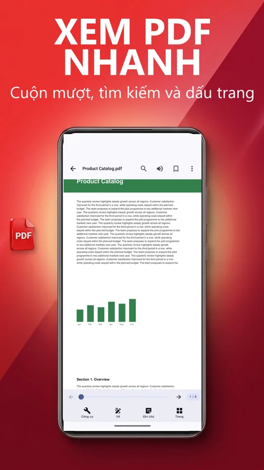 Đọc PDF: dịch, đọc to: 