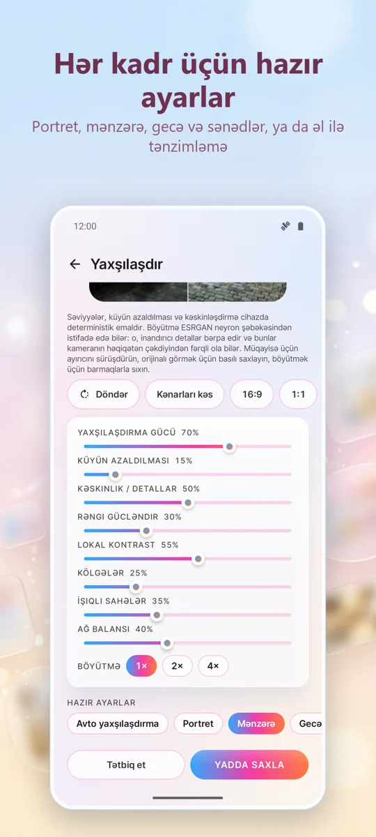 Foto Gücləndirici: ekran görüntüsü 3