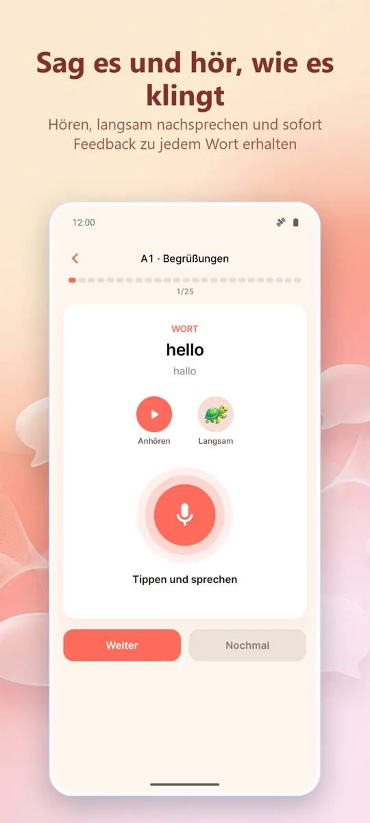 Pronunciation Coach: Screenshot 2