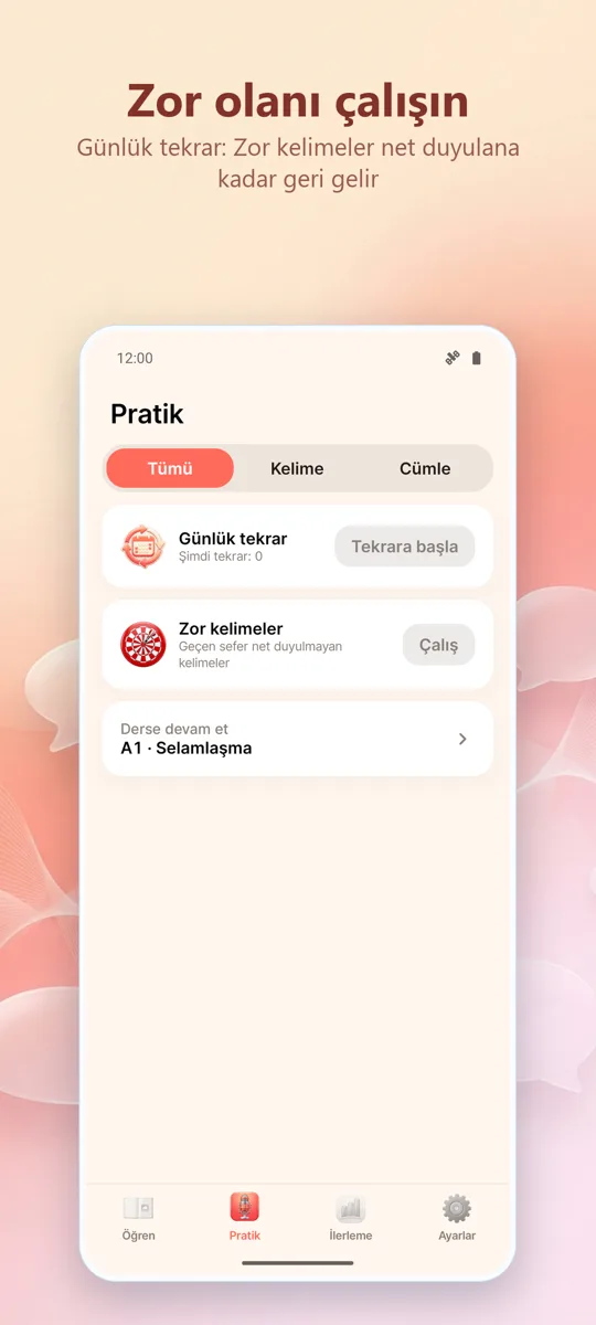 Telaffuz Koçu: ekran görüntüsü 3