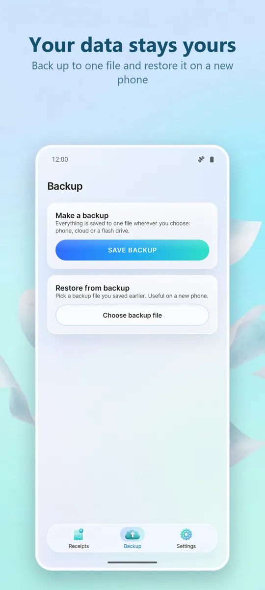 Receipt Scanner: Expenses: 