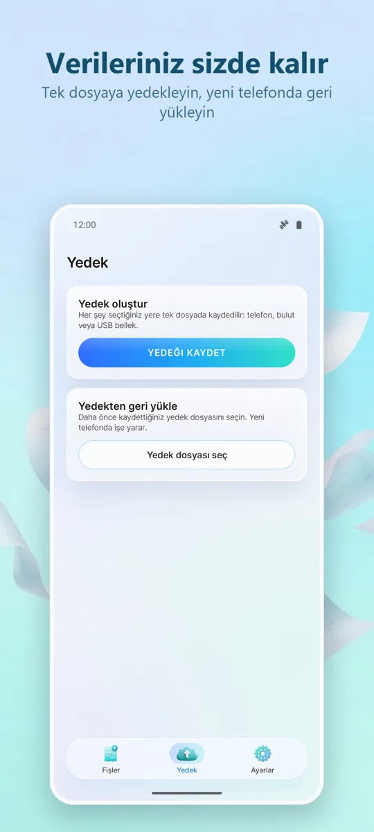 Fatura Tarayıcı: Giderler: ekran görüntüsü 4