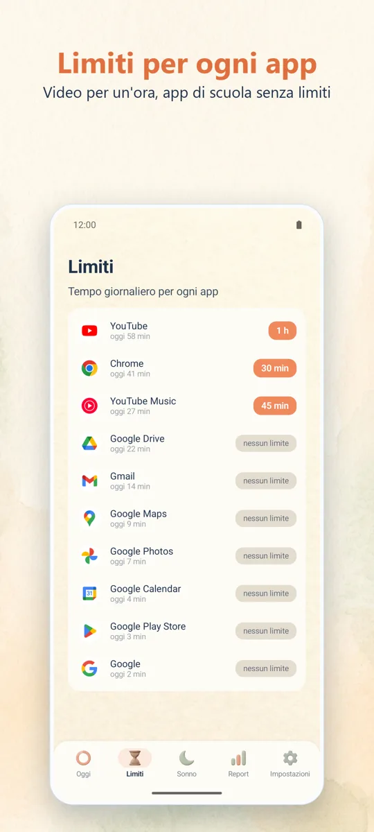 Controllo parentale: screenshot 2